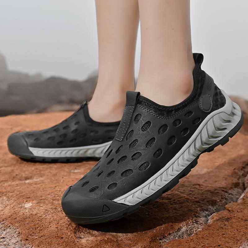 Men's Casual Shoes Slip On Mesh Hole Shoes