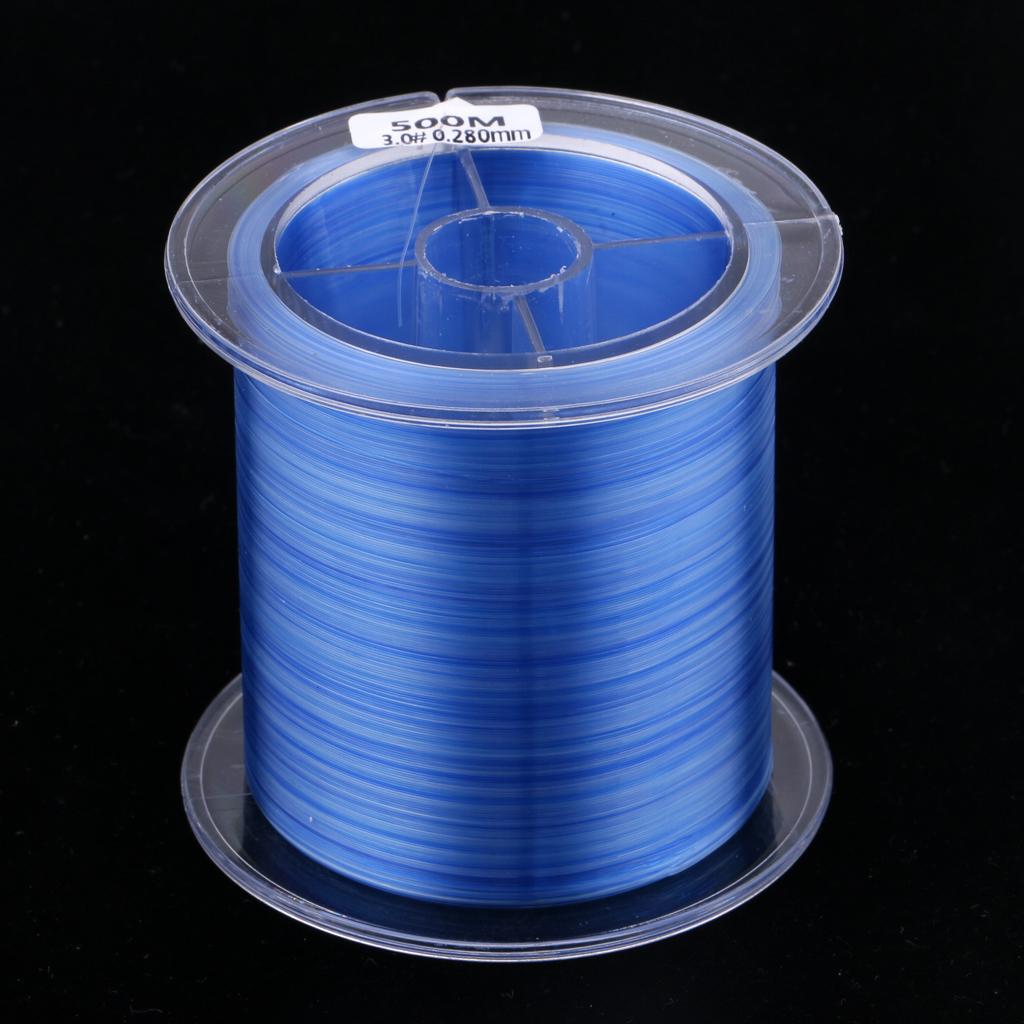 546yards / 500m Fishing Line Nylon Cord 4-35LB Monofilament - 3.0#