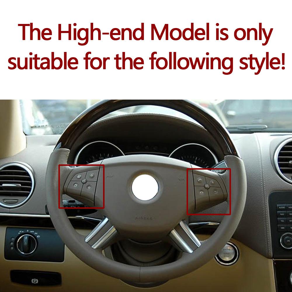 Car Multi-function Steering Wheel Push Buttons Phone Control Switch Key For Mercedes Benz W164 W245 W251 ML GL 300 350 400 450
