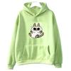 Siamese Cat Azuki Is The Center of The World Nobeko Hoodie Kawaii/Cute Long Sleeve Sweatshirt Harajuku Cartoon Tops