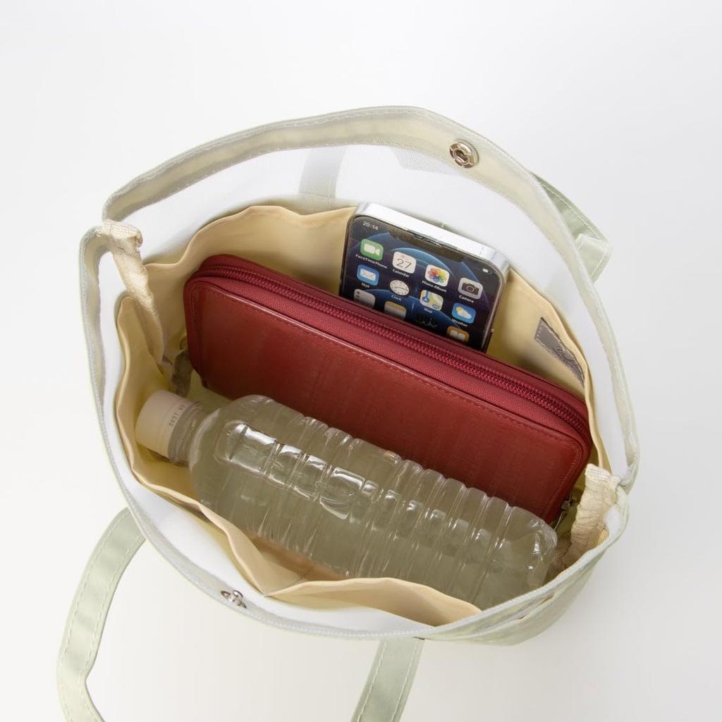Nylon x Mesh Bag-in-Bag