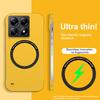 Ultra-thin Anti-fingerprint Borderiess For MagSafe Charge Case For Xiaomi 17 Ultra 15 14 13 12 T/Pro 5G PC Shockproof Hard Cover