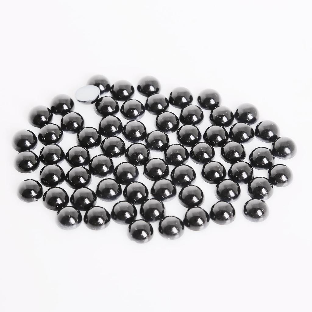 1,5-14mm Flatback Halbrunde Perle Handwerk ABS Imitation Perle Scrapbook Perlen DIY Dekorieren Nähen Für Schmuck Machen