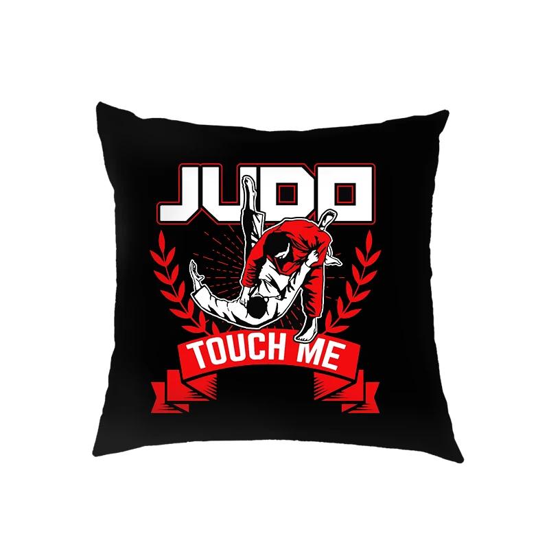 Cool Martial Art Judo / Taekwondo / Karate / Aikido Kissenbezug Kissenbezug Sofa Schlafzimmer Büro Auto Dekokissenbezug