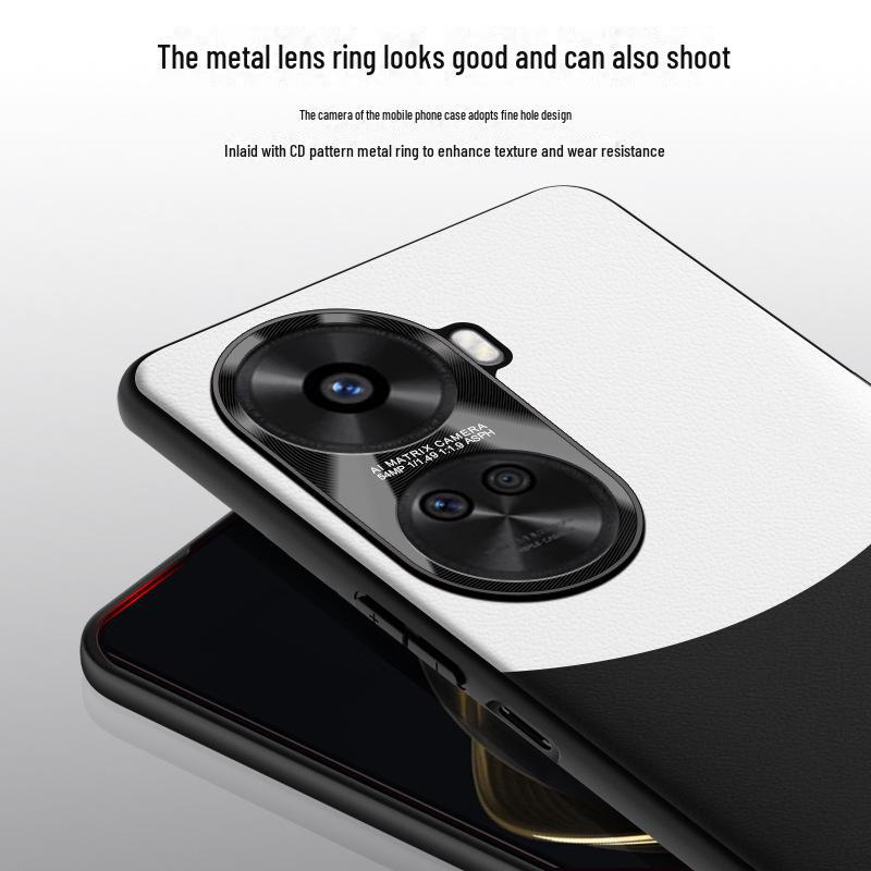 Schützende Flüssiglederhülle für das Huawei Nova 11 SE Mobiltelefon, Anti-Fall-Design, Versand einzeln möglich.