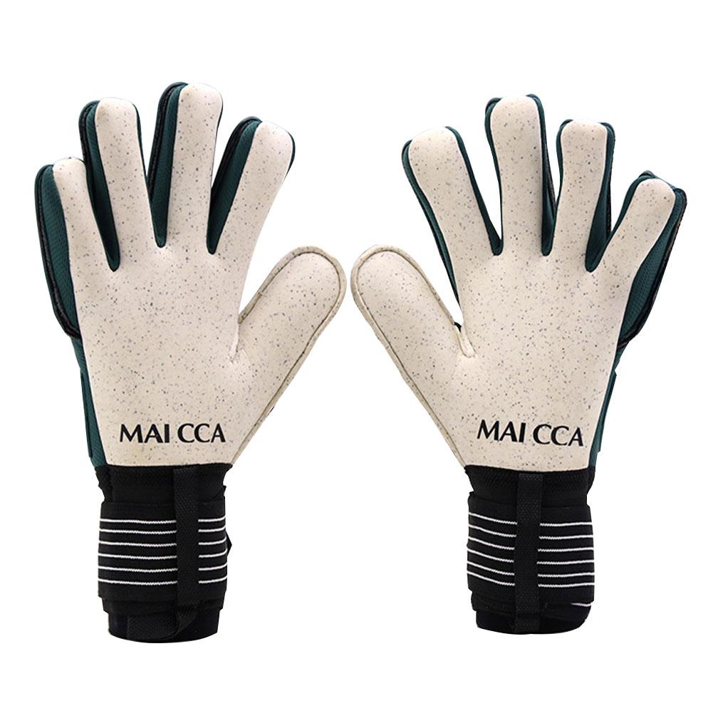 Professional Goalkeeper Gloves Thickened Latex Finger Protection Adults Anti-Slip Goalie Football Gloves Professional Soccer
