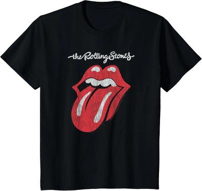 T-shirt con logo Rolling Stones Script Tongue