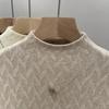 Women's Autumn Winter New Fashion Cashmere Bottoming Pullover Warm Thick Velvet Comfortable Round Neck Pullovers