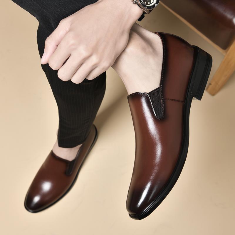 Top Layer Cowhide Formal Leather Shoes Men's Leather Shoes Business Casual  Shoes Men's Business Shoes, Men's Baita Casual Shoes