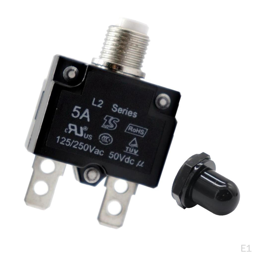 5 Amp effektbryter Thermal Blk Cap