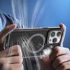 Phone Case for iPhone 14 Pro Compatible with MagSafe PC+TPU Kickstand Phone Cover