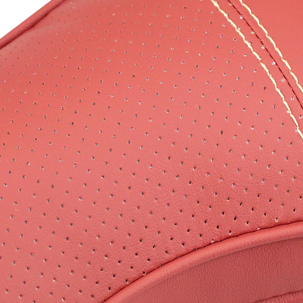 Car Seat Genuine Leather Headrest Neck Waist Pillow For Aixam MINAUTO CROSSLINE EAIXAM CROSSOVER MEGA CITY COUPE Car Accessories