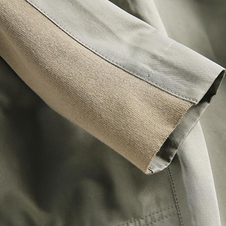 Tooling Trench Coat Women's New Spring Short Small Thin Coat Trendy Women's Clothing