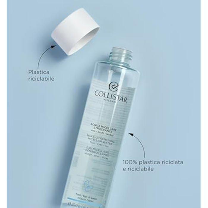 Eau micellaire - Collistar - Struccante - Sans parabène - 250 ml