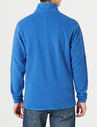 Amazon Essentials Men's Quarter-Zip Fleece Jacket, Cobalt Blue, Size M