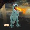 Electric Dinosaur Figures Intelligent Music Light Walking Spray Animals Model Kid Novelty Gift Toys