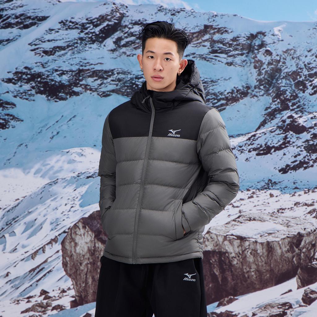 Mizuno Daunenjacken Unisex Mit Kapuze Verdickte Pufferjacke A2CE2527