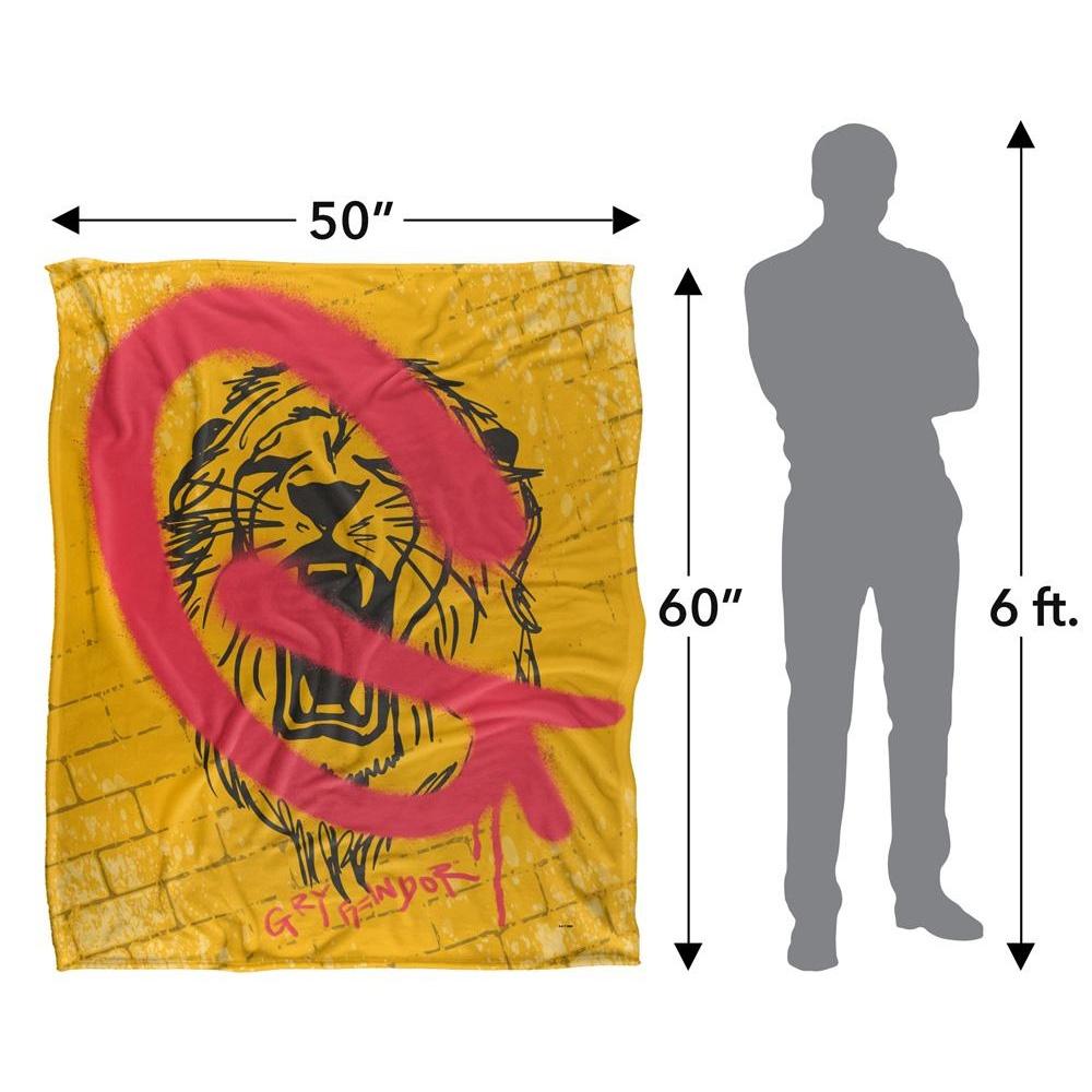 Harry Potter Gryffindor Graffiti Blanket