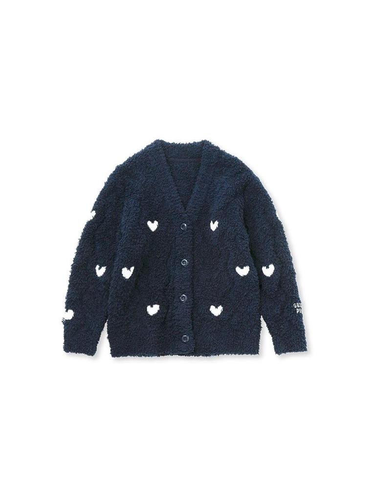 KIDS Heart Jacquard Cardigan [Gelato Pique] [HOLIDAY]