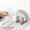 Plastic Dish Rack Storage Draining Racks Removable Shelf Plate Pot Lid Rack Storage Organizer Gadgets Supplies Kitchen Tools