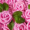 Artificial Flower Simulation Foam Rose Wedding Bouquets Table Centerpieces Baby Shower Party Garland Decoration