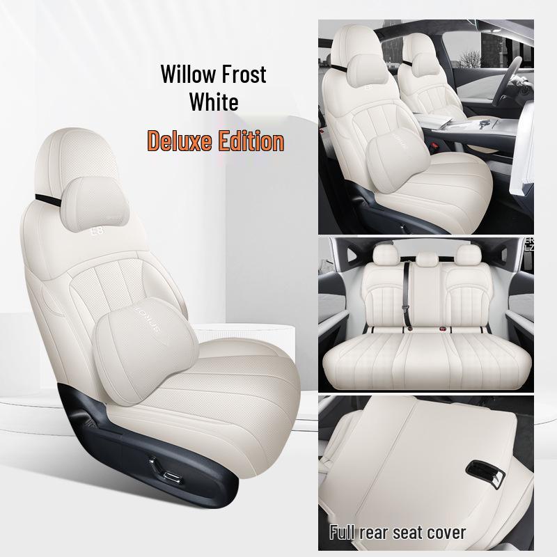 2024 Semi-Enclosed Universal Car Seat Cover for All-Season Comfort, Compatible with Galaxy E8.