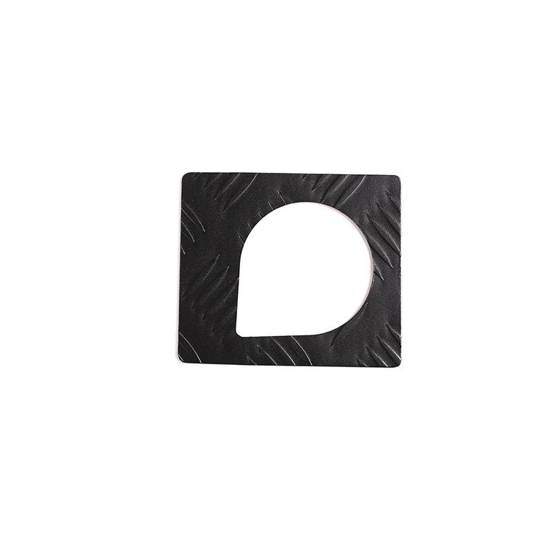 

For Land Rover Defender 90 110 2004-2018 Aluminum Fuel Tank Cap Bottom plate decoration stickers Car Accessories чёрный