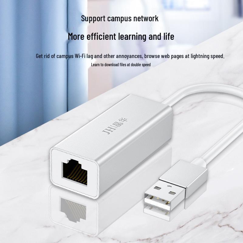 Type-C to Ethernet Adapter, 100M/1G Network Converter