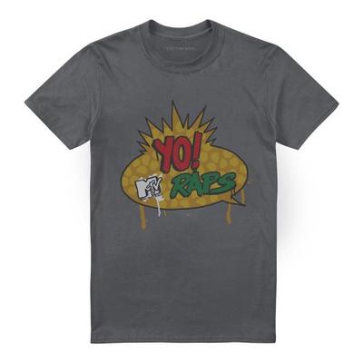 Yo! MTV Raps Unisex Erwachsenen Logo T-Shirt