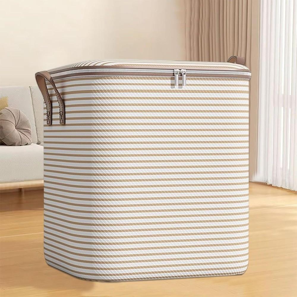 Large Capacity Quilt Storage Bag Non-Woven Fabric Moving Packing Bag  Toy Storage And Sorting Box