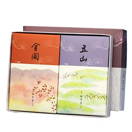 

Киотские благовония Гозан и роза Кинкаку, набор из 2 шт. Shoyeido