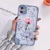 Flower Bud Phone Case for Iphone 11 7 8 SE2 12 13 15 16 Pro Max 14 Plus Meticulous Plant for Iphone X XS XR Back Hard Covers