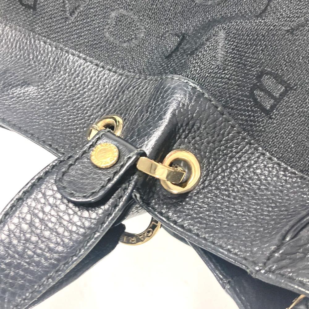 BVLGARI bulgari bulgari logomania Bag Shoulder Bag Tote Bag Canvas/Leather Black
