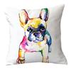 Painted Dog Creative Plush Cushion Pillowcase Office Waist Pillowcase Home Textile