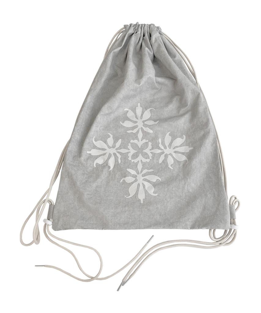 The Coldest Moment Tcm Flower Logo Gym Sack (Dirty White)
