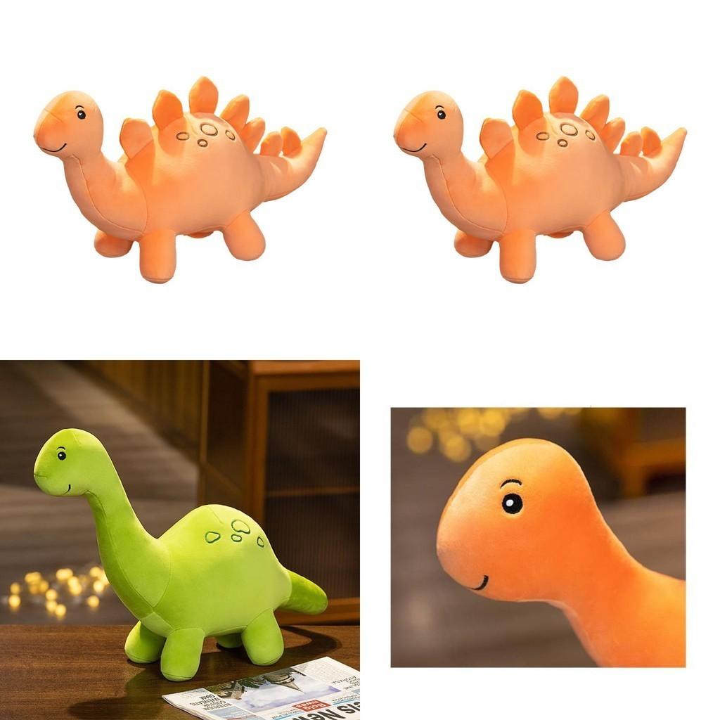Peluche Dinosauro Dinosauro dal Collo Lungo Peluche Cuscino Per Bambini e Neonati Morbido e Coccoloso Compagno per Dormire Personaggi)