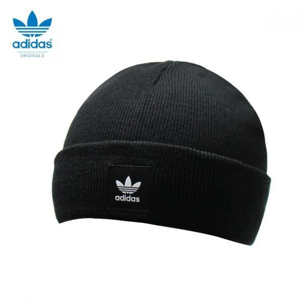 

Adidas Adidas Adicolor Манжеты Вязаная Шапка Черная Мужская Женская Шапка ED8712
