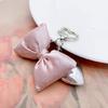 Adorable Bowknot Keyring Mobile Phone Accessories Pendant Cute Backpack Decor