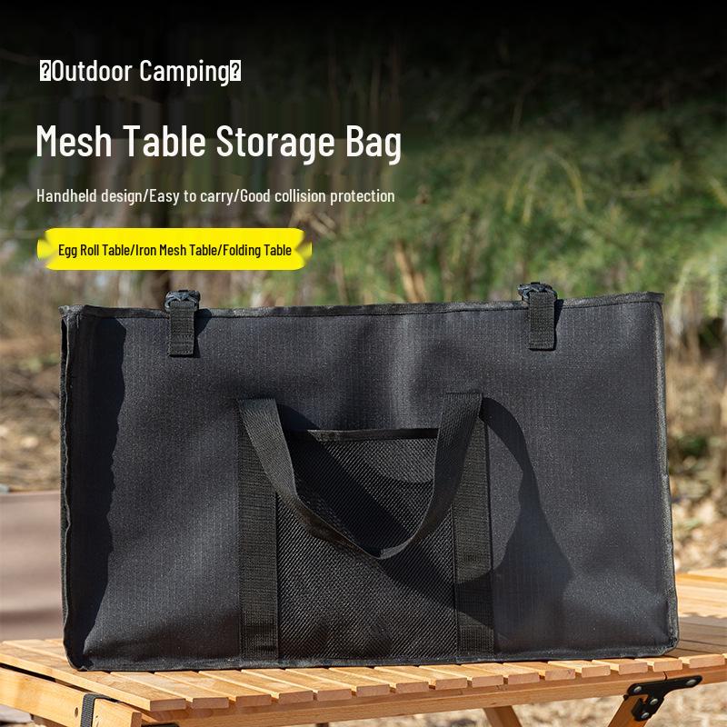 

Folding Outdoor Mesh Table and Picnic Storage Bag чёрный