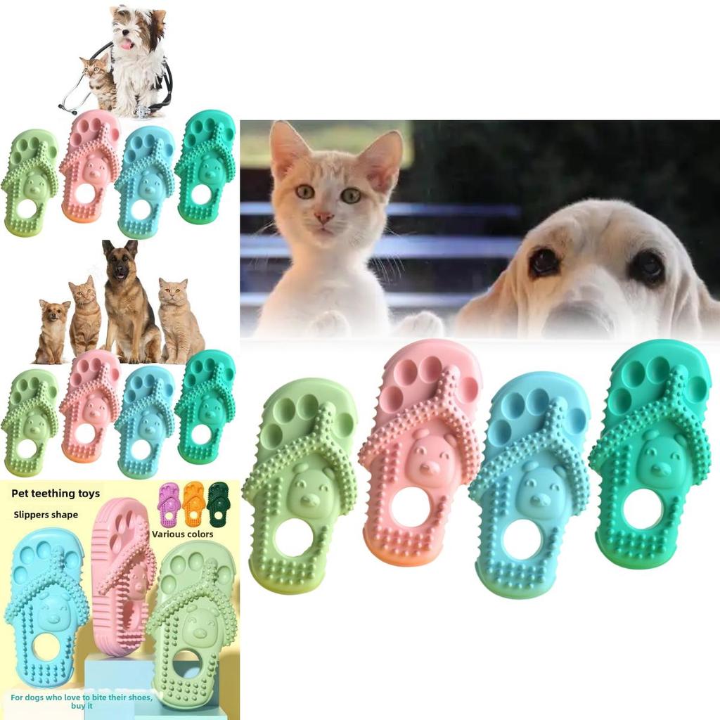 Tpr Chew Shoes Pet Toy For Dogs And Cats With Tooth Cleaning Features Suitable For Play