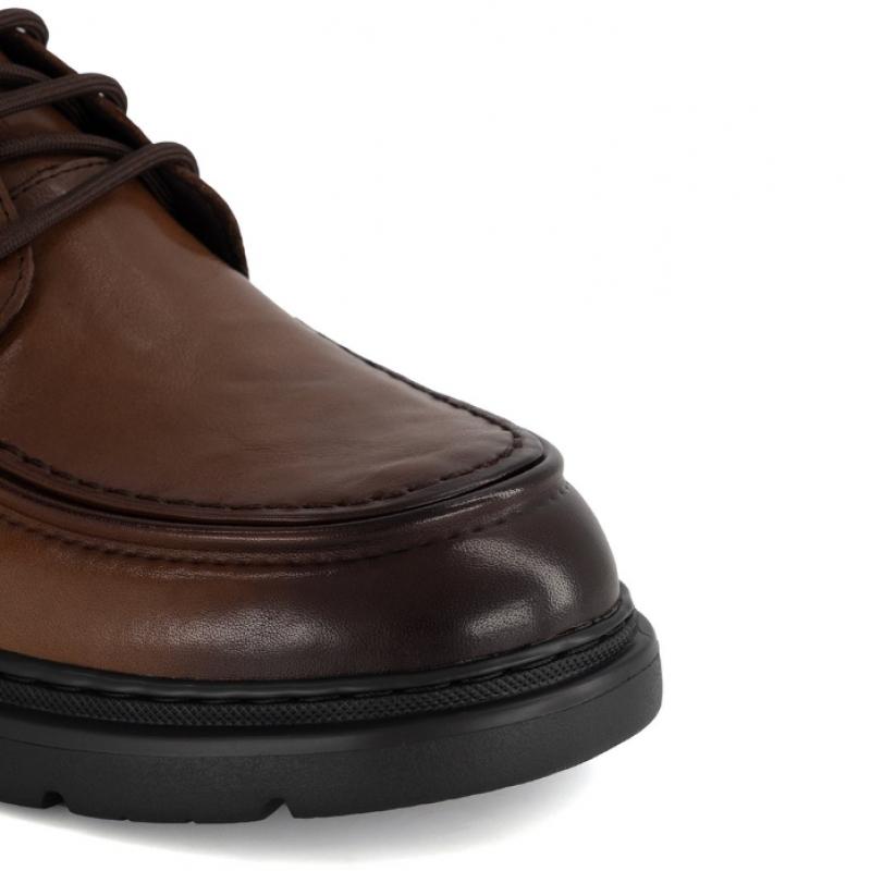 DakS Men S U Tip Comfort Derby ShoeS Brown Drx621kj20