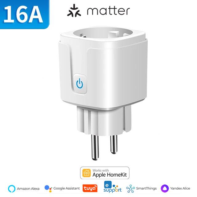

16A European Standard Graffiti Smart Socket with WiFi, Siri Control, HomeKit Compatibility, and Energy Monitoring