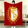 Standard De Lige Print Flannel Blanket, High quality Comfortable for All Seasons, Home Decor, Warmth and Comfort, Perfect for Christmas Gifts