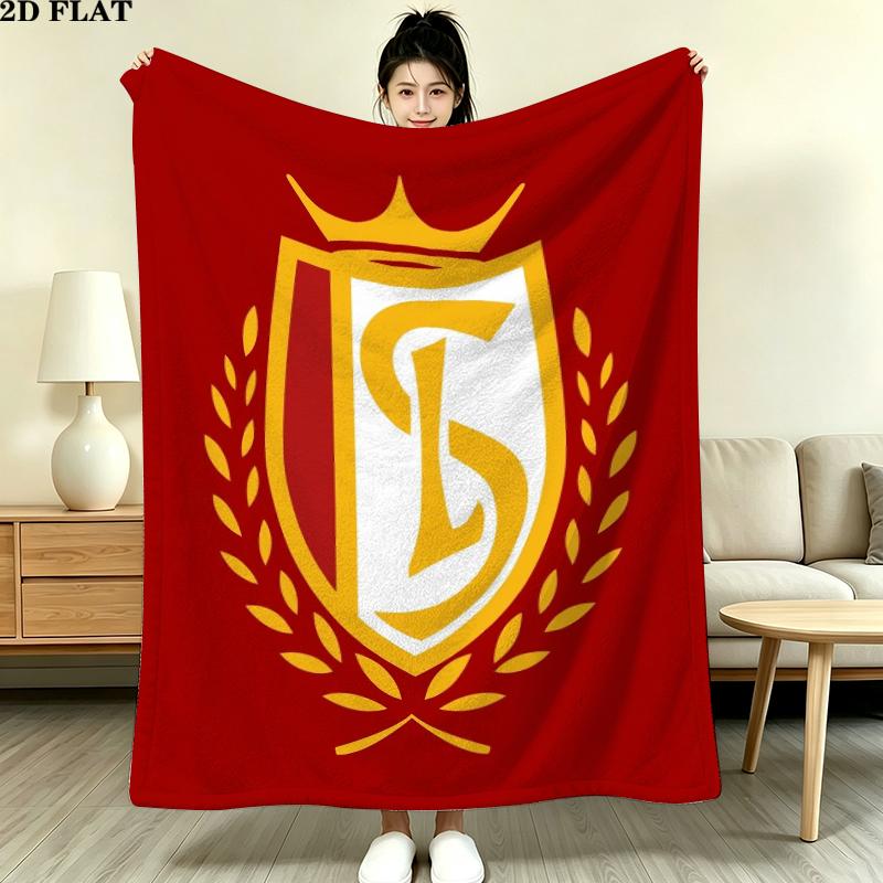Standard De Lige Print Flannel Blanket, High quality Comfortable for All Seasons, Home Decor, Warmth and Comfort, Perfect for Christmas Gifts