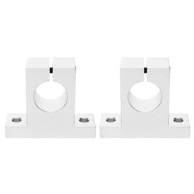 2PCs Shaft Bracket Fastener Aluminum Alloy Hardware Accessory  SK 20 for Heavy Load
