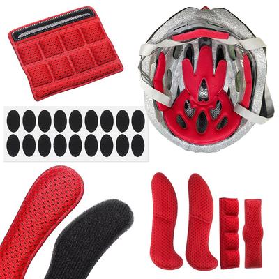 Sealed Universal Foam Pads Set Protection Sponge Pad with Insect Net Helmet Inner Padding Kit