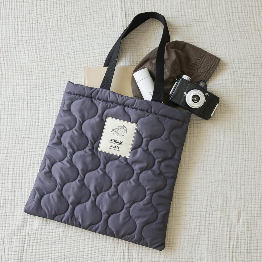 Moomin X Kippis Plenty of Lightweight Quilted Tote Bag BOOK Brand Space! (Takarajimasha Mook)