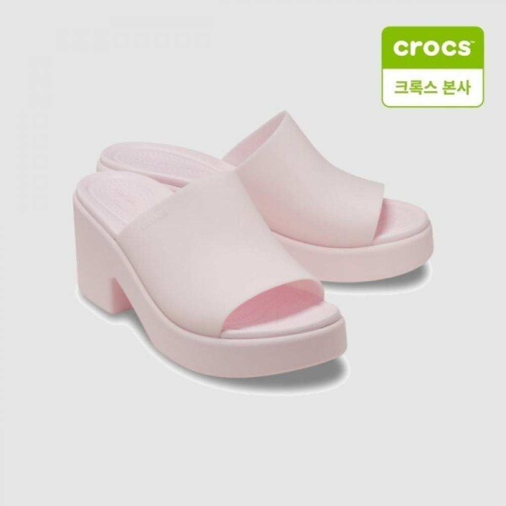

CrocS Women S Brooklyn Slide Heel 210981 6zw pink milk/W9(260mm)