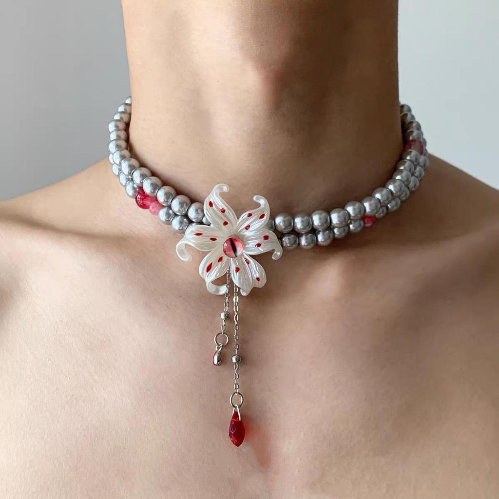 Starburst Double Layer Men's Necklace: Trendy, Light Luxury Hip Hop Style, Unisex Clavicle Chain