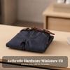 Blue 1:6 Scale Denim Jeans | FunctionalLooking Fly and Fastening, Contrast Stitching Details